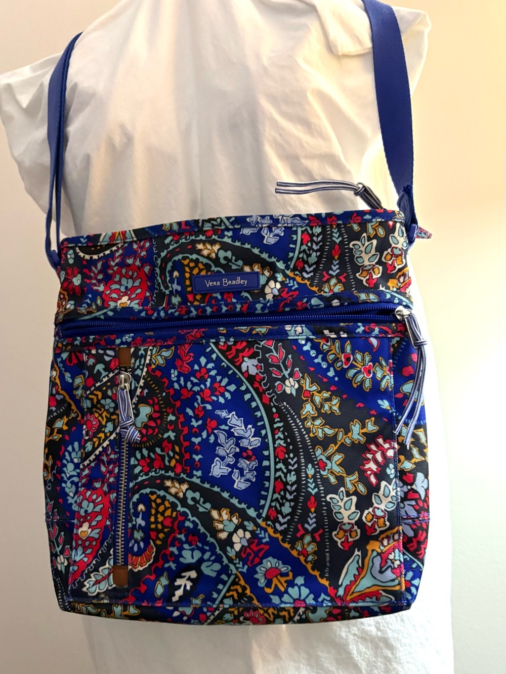 Vera Bradley Crossbody Hipster Paisley Bag